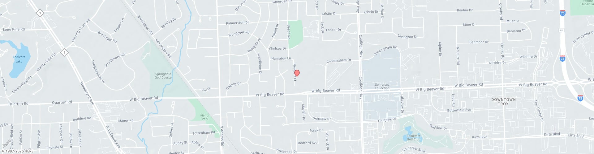 Location Map: 36800 Woodward Ave Royal Oak, MI 48034